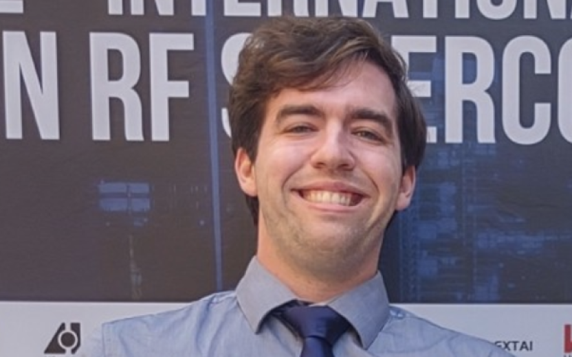 Jake Parsons with award